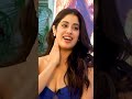 Beautiful Janhvi Kapoor Latest Janhvikapoor Blue Style Latest Interview Fashion