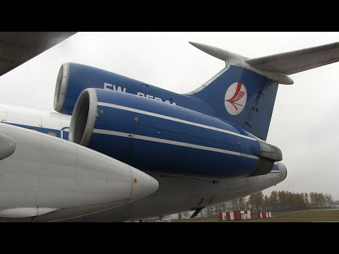 THE SIGHT & THE SOUND 4/11 : Flight onboard Belavia TU-154M from Minsk to St. Petersburg (LED)