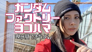 横浜の動くガンダムの進行状況見に行く