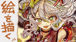 【活動再開目指して】絵を描くよ！！異常活動時間。ベンチマークテスト配信 第42回【#鴨見カモミ／CAMOMI Camomi】