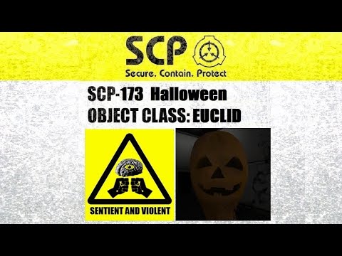 SCP 173 NEW Halloween Demonstrations In SCP Containment Breach v1.3.11