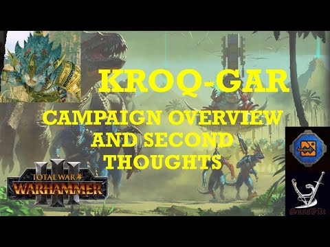 Total War: Warhammer 3 Immortal Empires Kroq-Gar - Lizardmen campaign overview, guide