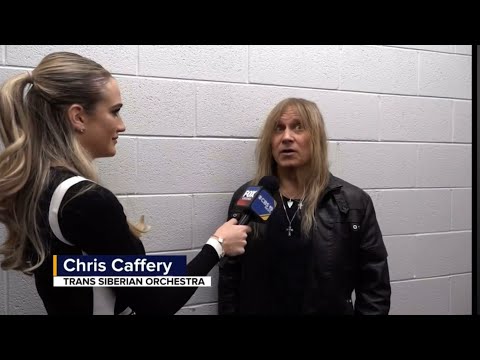 Trans-Siberian Orchestra - Chris Caffery interview on CBS19 News - 12/19/24 Charlottesville VA