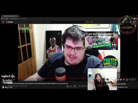 MAYUMI REAGE AO CASIMIRO FICANDO SEM GRAÇA COM ELA
