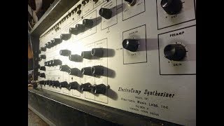 Video thumbnail for ElectroComp Synthesizer EML 101 model 101 Electronic Music Labs Inc. by Vykaar Tones
