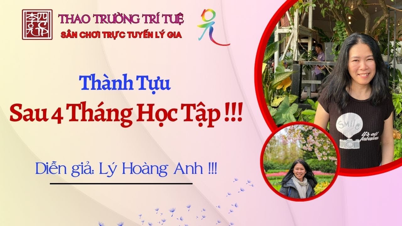 Thành Tựu Sau 4 Tháng Học Tập !!!