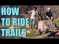 Beginner Learns How To Ride Trails Onewheel Trail Riding