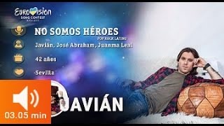 Objetivo Eurovision 2017: Javián canta "No somos héroes"