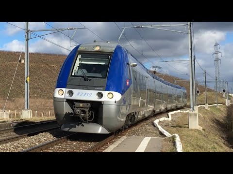 [FR/DE] Trafic ferroviaire/Bahnverkehr Russin (SNCF-CFF)-12.02.2018-Transports Publics Suisses