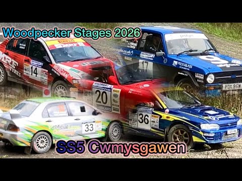 Woodpecker Stages Rally 2026 🏁 SS5 Cwmysgawen 🏎️ All Cars 🏴󠁧󠁢󠁷󠁬󠁳󠁿