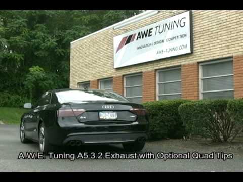 A.W.E. Tuning A5 3.2L Exhaust System