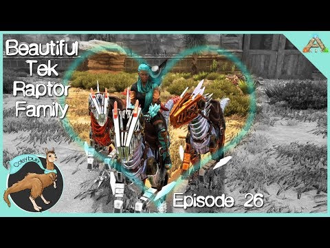 Taming and Breeding Tek Raptors | ARK: SCORCHED EARTH [EP26]