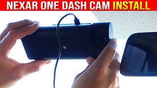 NEXAR ONE 4K Dash Cam Install & OBD Power Adapter