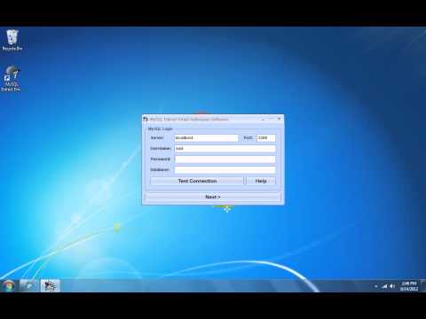 MySQL Extract Email Addresses Software
