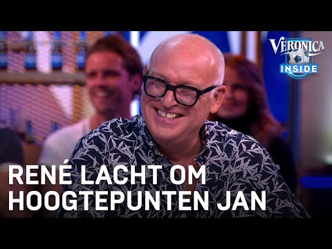 René lacht om hoogtepunten Jan de Jong | VERONICA INSIDE