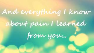 Thank You For The Broken Heart - J Rice Lyrics