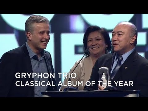 Gryphon Trio win Classical Album of the Year | Junos Gala Dinner & Awards 2019