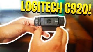 Logitech C920 HD Pro Webcam Unboxing Video (2018)