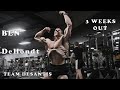 Ben DeHondt Bodybuilder Classic Physique Athlete Trains Legs 3 Weeks Out