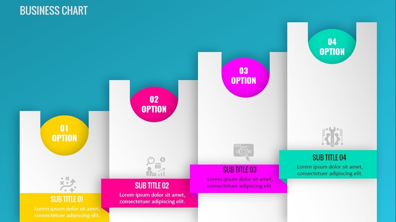 Animated PowerPoint Infographic Slide Design Tutorial