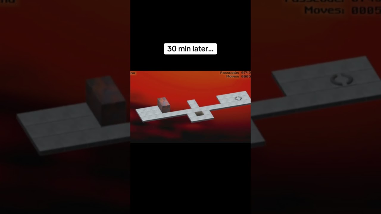 Don’t skip tutorials #bloxorz #coolmathgames #fypシ゚viral #gaming