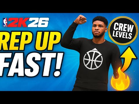 NBA 2K26 - How to Rep Up Fast in Crew Levels (Explained)