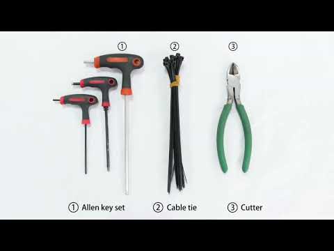 TongSheng(TSE) TSDZ16 48V 1000W Mid Motor Kit Installation & DFL11 Display Installation