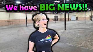 We Bought a HUGE New Building!
