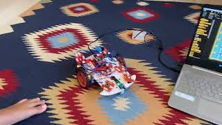 Computer Controlled Robot with Object Sensing Control — robotics project