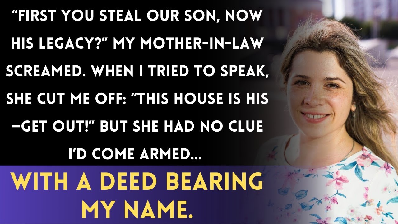 "My In-Laws Demanded My Late Husband’s Fortune—But I Had the Ultimate Ace Up My Sleeve."
