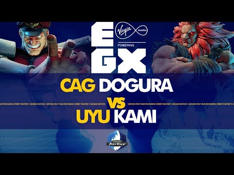 CAG Dogura (M. Bison) vs UYU Kami (Akuma) - EGX 2019 Day 1 - CPT 2019