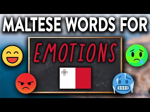 Learn EMOTIONS & FEELINGS in Maltese Language