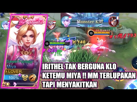 MIYA SPELL INSPIRE LAWAN SIAPA AJA PASTI MENANG, SAAT BY ONE DI GOLDLANE - MOBILE LEGENDS
