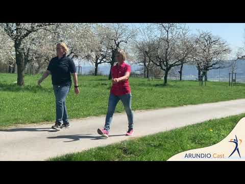 So geht richtiges Gehen – auf schwäbisch Laufa – mit Ute und Anne