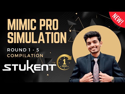 Stukent - Mimic Pro Simulation - Round 1-5 - Digital Marketing Simternship