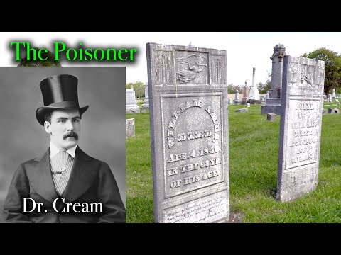 DER BÖSE ARZT, der unheimliche Dr. Thomas Neill Cream. 1 Unglücklicher, begraben auf dem Garden P...