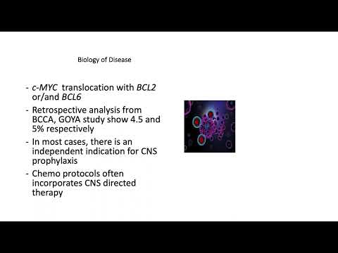 CNS prophylaxis is indicated for high-grade B-cell lymphoma - Manar Abdulbaqi (DMM) - 11-12 Feb 2022