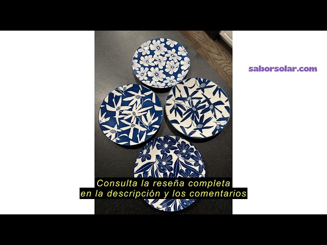 Vídeo relacionado con Spode Platos llanos italianos azules - Juego de 4 (plato llano de 10,5 pulgadas) (plato llano azul, blanco, 10,5 pulgadas)
