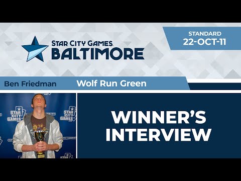 SCGBALT: Winner Interview - Ben Friedman | Standard