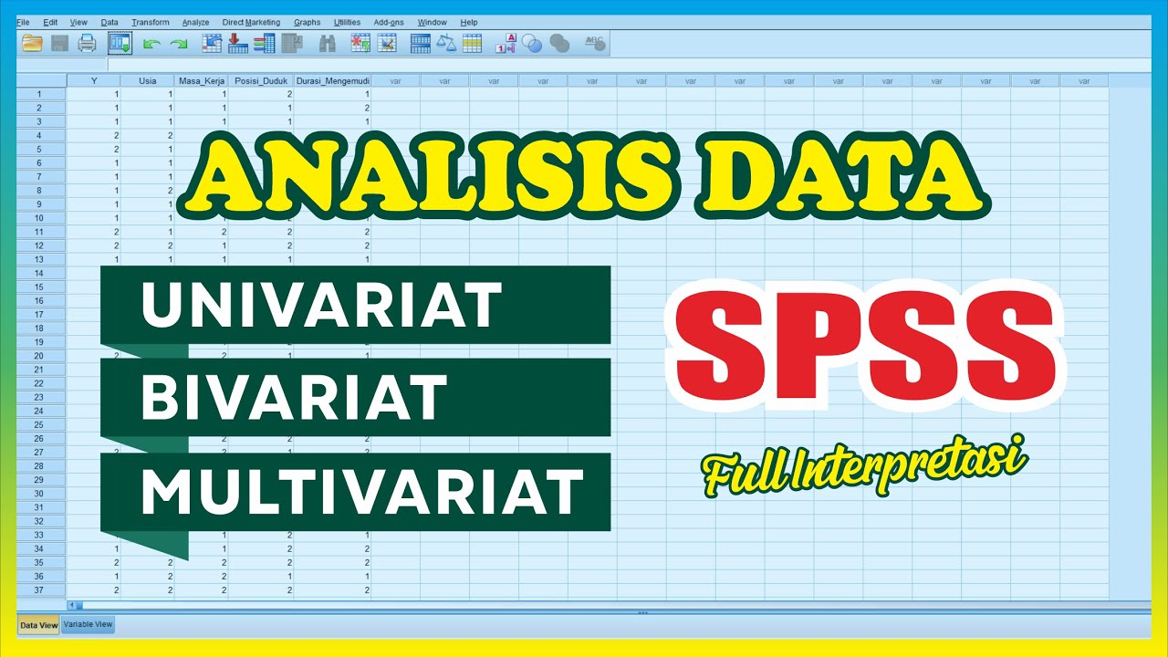 Tonton video Apa Itu Analisis Univariat Bivariat Dan Multivariat Apa Itu Analisis Univariat Bivariat Dan Multivariat