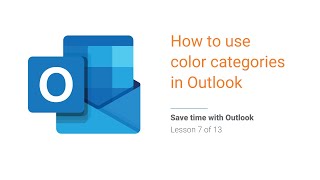 07  How to use categories in Outlook (email)?