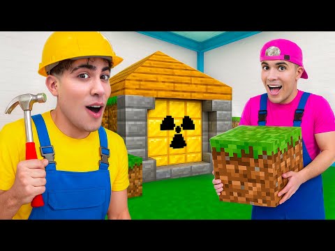 THE BEST MINECRAFT BUNKER WINS !!