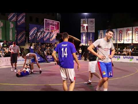 VIVIA 3x3 PRNJAVOR 2018: Banja Kulaši - Pekara Anteš (15:11) POLUFINALE JUNIORI