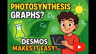 hotosynthesis Rate Graphs Made Easy with Desmos! 🌱📈 | GCSE Science Revision
