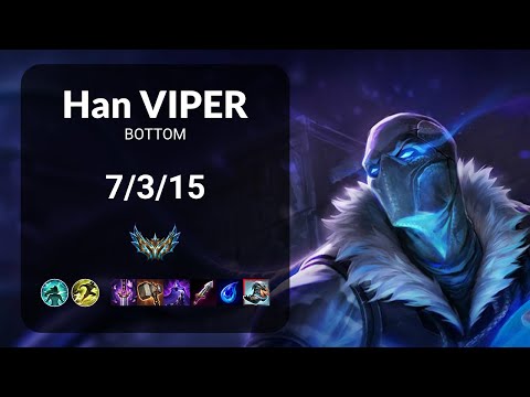 Han Viper Varus vs Miss Fortune BOTTOM - KR CHALLENGER Patch 15.6