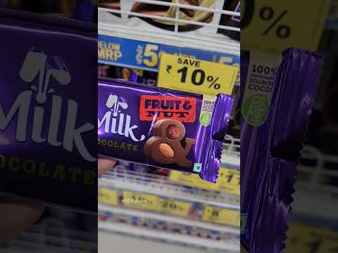The Original Cadbury Dairy Milk Fruit and Nut Chocolate 🍫 Price In India - Rs 90