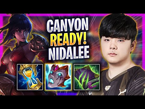CANYON IS READY TO PLAY NIDALEE! - GEN Canyon Plays Nidalee JUNGLE vs Lillia! | Season 2024