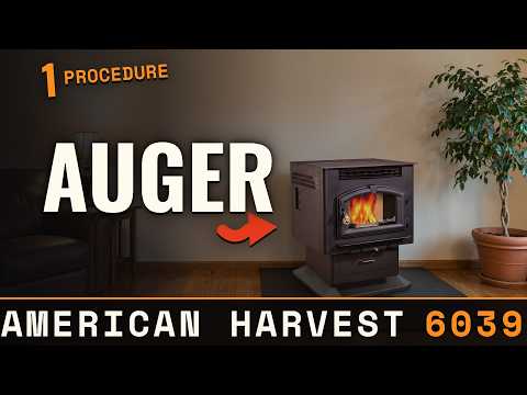 US Stove 6039 Auger Loose or Jammed? Seat It Before You Replace It (891054)