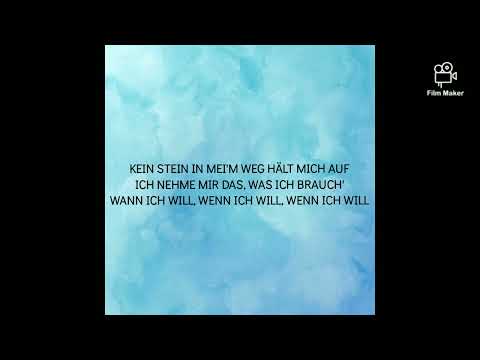 Wenn ich will (Lyrics) ~Nessi, Alicia Awa, Bounty&Cocoa, Celo Minati, Charisma