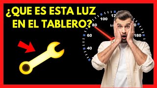 🔧 Que Significa una LUZ Testigo en forma de LLAVE INGLESA en el Tablero del Automóvil